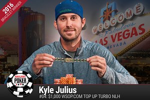 Kyle Julius Scores His First Live Win for a WSOP Gold Bracelet