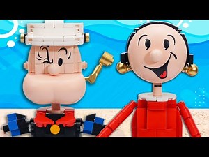Popeye y Oliva Olivo Set Bloques | Pantasy Bricks ‪@SuperToysCollection‬