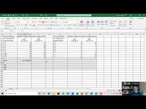 Tutorial How to Use Excel to Do Basic Data Analyses. Part 1: Calculations