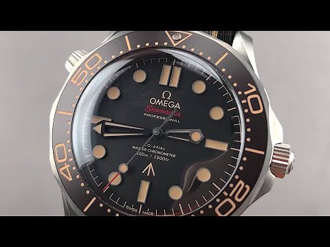 Omega Seamaster Diver 300M 007 Edition "No Time To Die" 210.92.42.20.01.001 Omega Watch Review