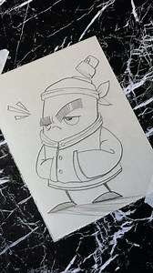 Desenho simples para capa do caderno: rabisco fácil passo a passo