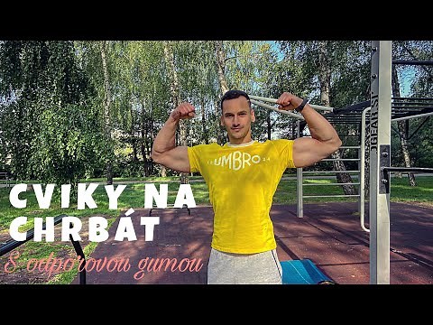 #4 CHRBÁT | ZÁSOBNÍK CVIKOV - Odporová guma | Najlepšie cviky na chrbát pomocou bandu