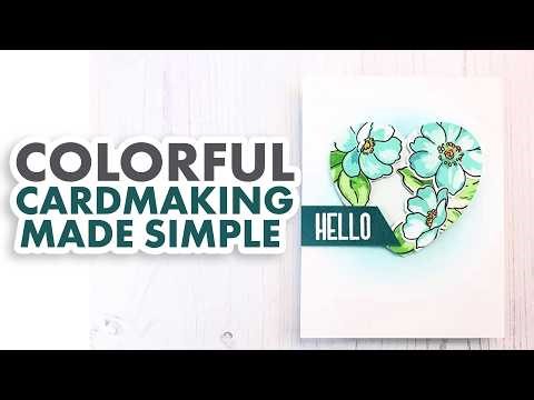 Layered Stamping & Die Cutting Made Easy | Joyful Blooms Cardmaking Tutorial