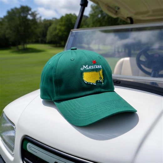 Masters Tournament Embroidered Golf Cap - Vintage Style Sport Hat for Golf Fans - Etsy