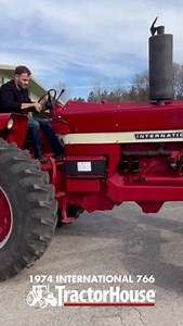 1974 International 766 for #ThrowBackThursday? 🚜💨 This guy sounds like a beauty and runs like one too! Take a look at it here 👉http://tinyurl.com/3a263yff | TractorHouse