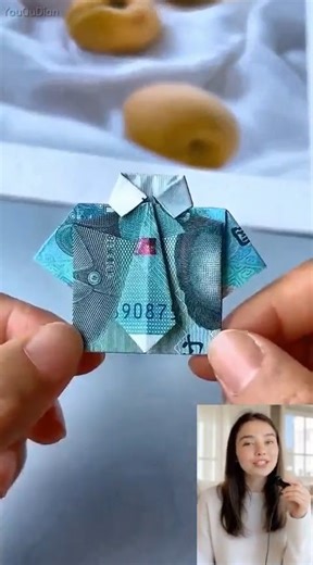 “Man Turns Money into a Shirt — Unbelievable Origami Talent!” Money Origami, Creative Art, Paper Folding, DIY Craft, Artistic Talent, Money Shirt, Origami Skills, Viral Art Video, Creative Ideas, Handmade Artwork, Artistic Design #Money #Art #Origami #Talent #CreativeMind #DIYArt #viralreels #Money#Shirt #Craft#Skills #PaperFolding #ArtLovers #IncredibleTalent #CreativeIdea #artreels #reeltrends #virał #trending | WowPulse