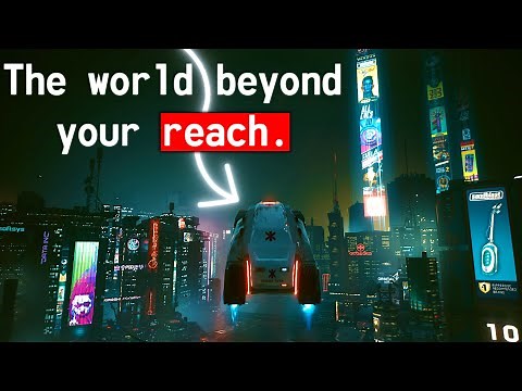 Cyberpunk 2077's Mysterious "Flying Cars" & the Unexplored World Above