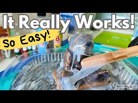 The Easiest Way to Make a Silicone Mold! NO Box or Frame Needed!