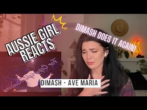 Dimash - “AVE MARIA” - Reaction! — His voice transcends all language!