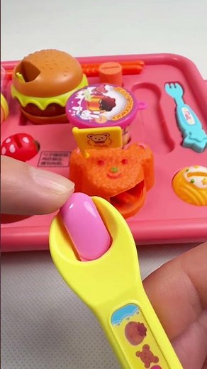 Satisfying Experience with Miniature Kitchen Food Toys Set Eating Video | ASMR Videos #toys
