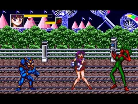 Bishoujo Senshi Sailor Moon SEGA Genesis/Mega Drive (Hard Difficulty) - Real-Time Playthrough