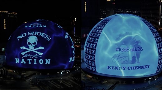 Kenny Chesney Teases Return Las Vegas Sphere In 2026 – “It’s Time To Get Ready, No Shoes Nation” | Whiskey Riff
