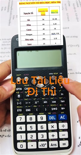 Cách gian lận thi với máy tính Casio đơn giản