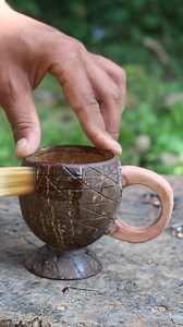 Coconut cups #reels | Hand Arts & Crafts02