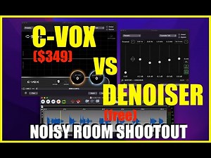 Noise Killer Plug-In Battle | C-Vox vs DeNoiser on Track Recorded in Regular Room.
