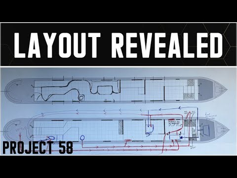 484. NARROWBOAT layout plan