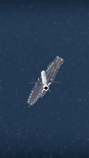 AGM 84 Harpoon anti ship missile hits carrier deck 🚀 #Harpoon #Missile #Carrier #Naval #Strike #Ship