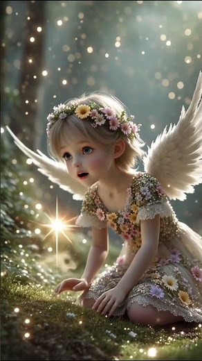 Enchanted fairy in the Magical Forest | Fantasy Art & Serene Aesthetic