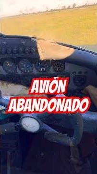 AVIÓN ABANDONADO, el Aero Commander 680 Super en Córdoba