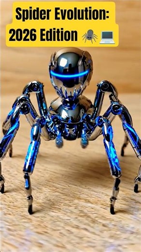 Real Spider to Robot Spider Transformation! 🕷️🤖#spidertransformation #robotics #vfx #cgi