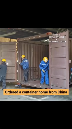 132K views · 999 reactions | Ordered a Container Home from China | Shipping Container World | Facebook