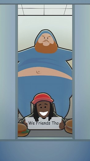 CaseOh and Kai Cenat Gangnam Style Animation