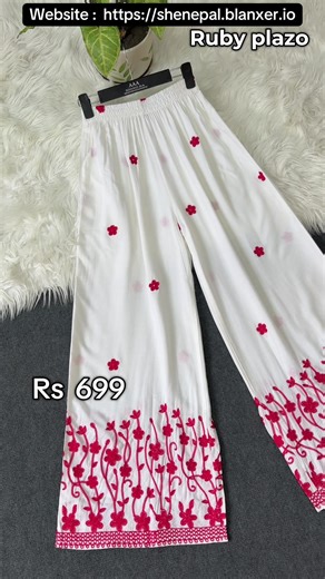 Shop Ruby Plazo Online for Rs 699