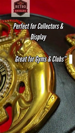 WBA Super Lion Championship Replica Belt #championship #gold #championshipring #boxingtitle