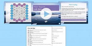Polar Regions Link Quiz PowerPoint Game