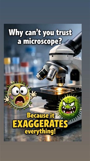 Why You Can’t Trust a Microscope 😂 | Science Joke