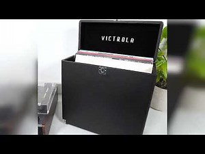 Review: Victrola Collector – Record Storage Case – Holds 30+ Vinyl Turntable Records, Heavy-Du...