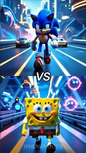 "Ultimate Showdown: Sonic vs Mario, SpongeBob & Mickey Mouse!"