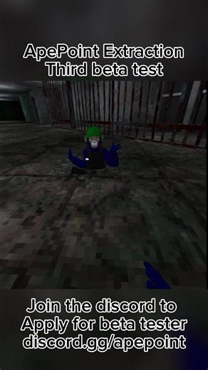 Join the discord to apply for beta tester discord.gg/apepoint #fyp #gorillatag #fangame #vr #extraction