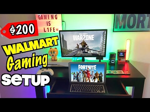 I Built a Dream Walmart Gaming Setup With a $200 Budget - Very Cheap | Nextraker