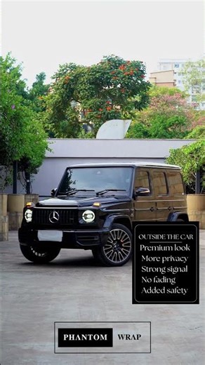 G63 3M Ceramic Tint installation. #3m #tint #gwagon