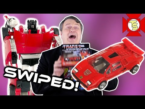 TRANSFORMERS G1 Sideswipe “Reissue” Knock-Off Review