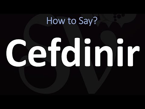 How to Pronounce Cefdinir? (CORRECTLY)
