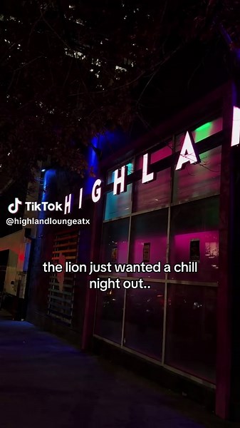 A Chill Night Out at Highland Lounge, Austin