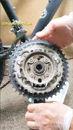 COMMENT démonter un PÉDALIER de VÉLO ???🤯✅#superdiytips #foryou #diy #tips #pourtoi #brico #astuce