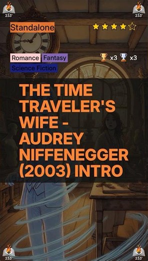 The Time Traveler's Wife - Audrey Niffenegger (2003) Intro - 4 ⭐️