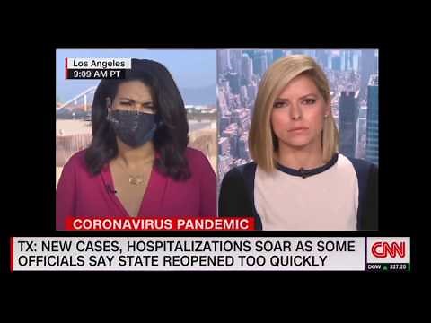 Woman relieves herself LIVE on CNN