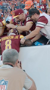 31K views · 494 reactions | Breaking down B-Rob's post-TD jump into the stands | full interview on YT! | Washington Commanders | Facebook