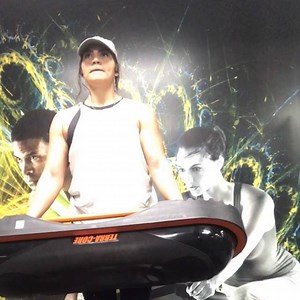 Finished up chest day with some @terracorefitness hiit (40 seconds on 20 seconds off) Fast feet Pushups Squat to overhead press Upright rows Curls Been throwing my @terracorefitness in the car for fast workouts. With spring coming out a bit, I’m loving a little impromptu outside workout. | The Iron Giantess