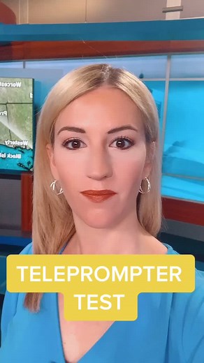 Teleprompter Challenge: Behind the Scenes News Anchor Test