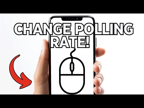 SIMPLE! HOW TO CHANGE POLLING RATE ON ANY MOUSE! QUICK GUIDE!