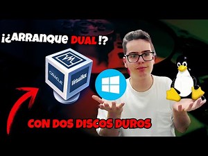 Como hacer arranque dual en Virtualbox con dos discos duros.