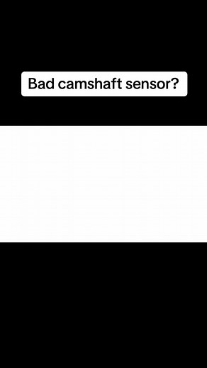 Does your car have a bad camshaft position sensor? #car #cars #automotive #technician