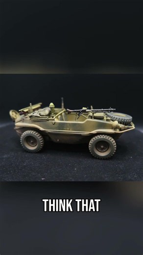 Finished Tamiya Schwimmwagen Looks AMAZING | Weathering Showcase #scalemodel #plasticmodel #tamiya
