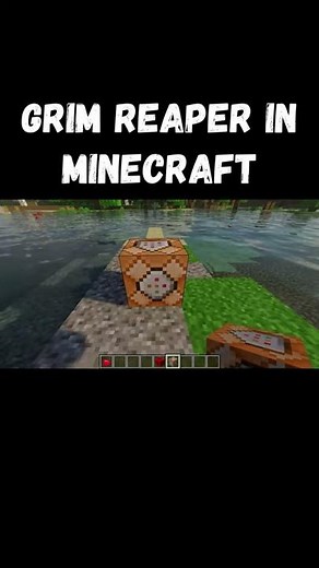 Minecraft: How to build a Grim Reaper statue #Shorts