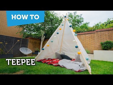 Easy DIY Teepee!